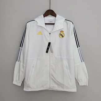 Gabardina Real Madrid Blanco 2022/2023